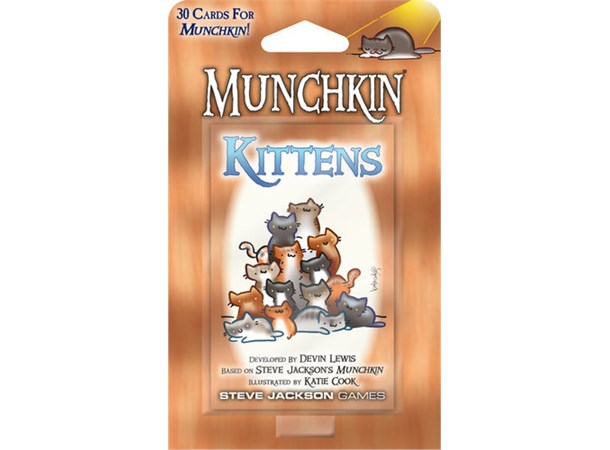Munchkin Kittens Booster 30 nye kort til Munchkin Kortspill